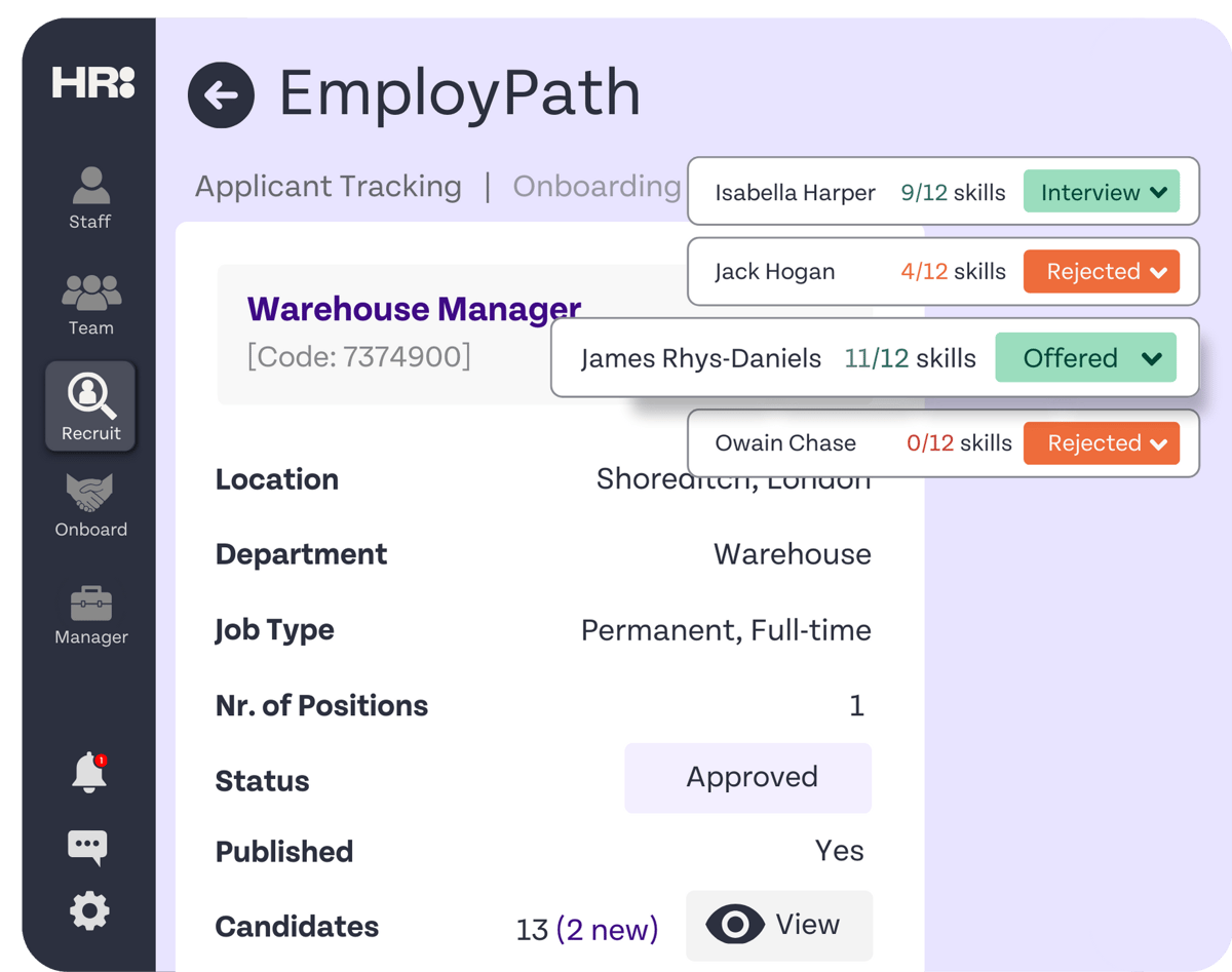 HR Duo Employment Lifecycle Software